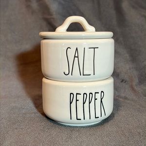 Rae Dunn Salt & Pepper Spice Cellar Bowl